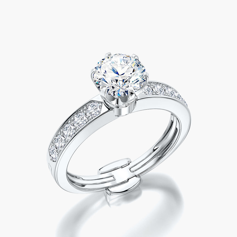 Channel Set TRing & Classic Six 1.0ct