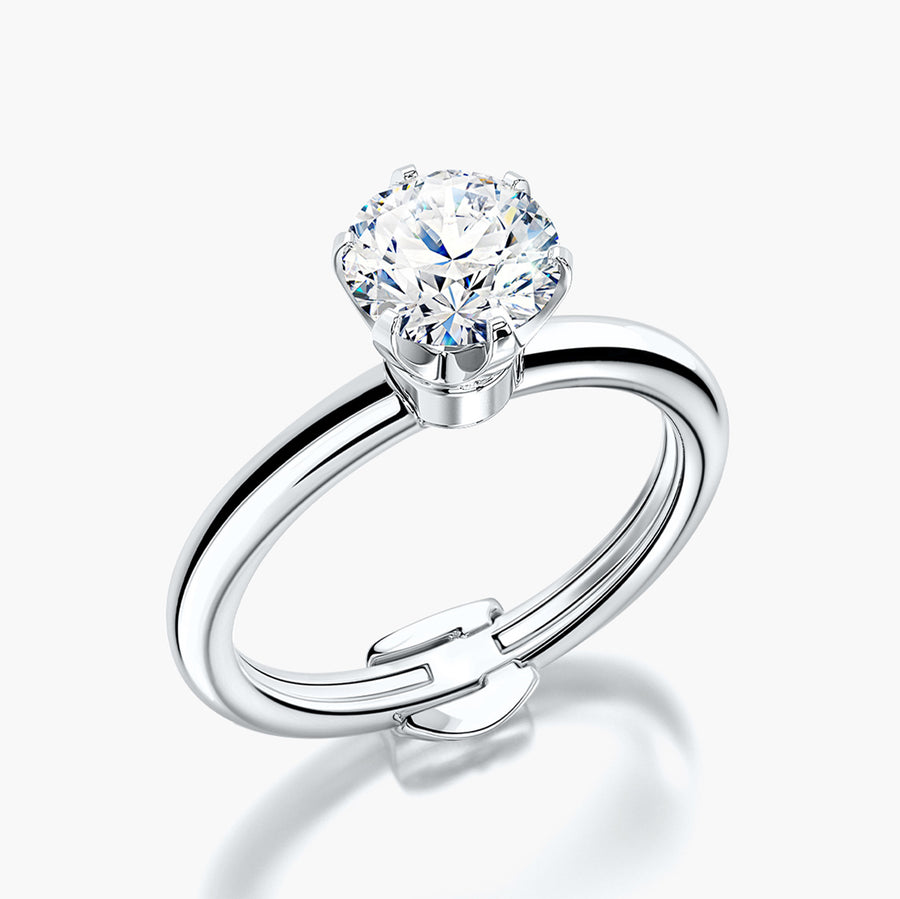 Rounded TRing & Classic Six 1.0ct