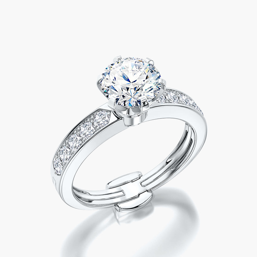 Channel Set TRing & Classic Six 1.5ct