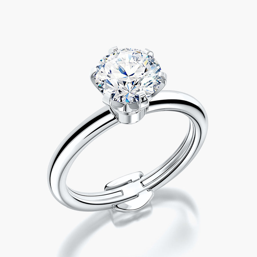 Rounded TRing & Classic Six 1.5ct