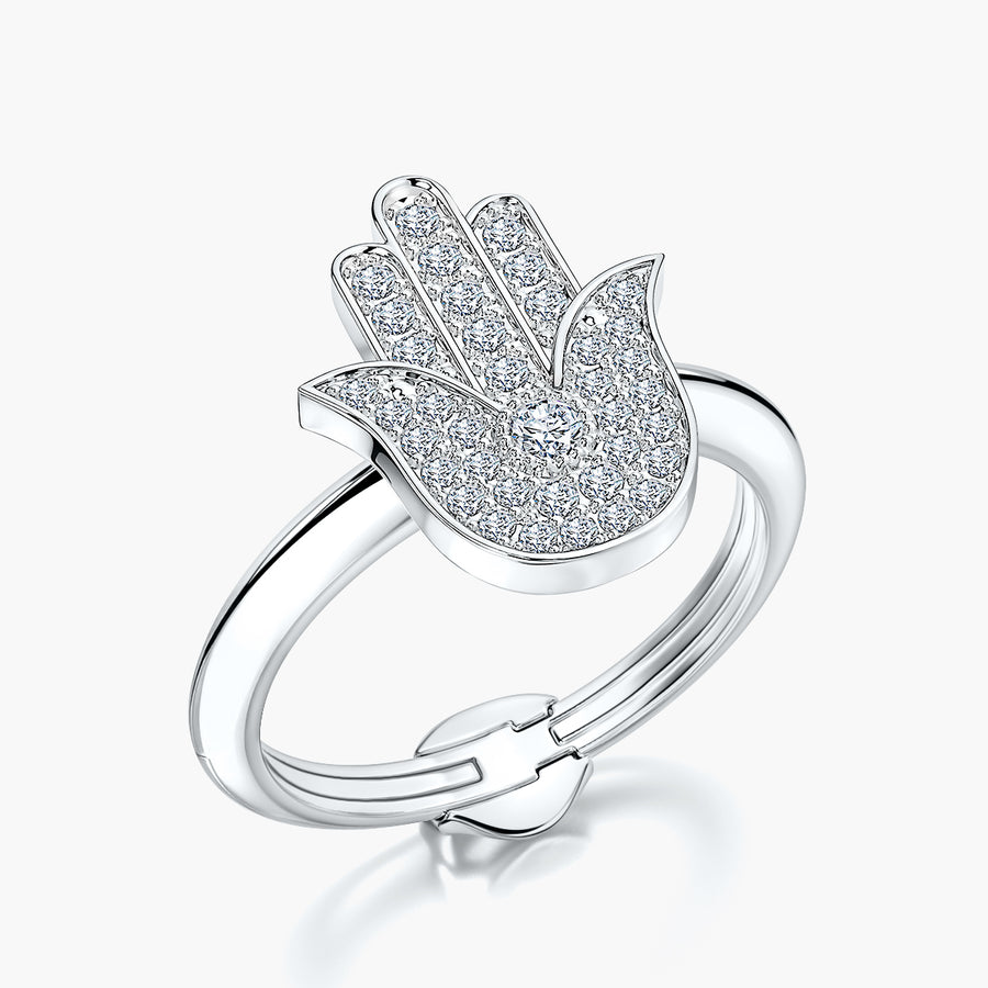 Classic ring & Charm Hand