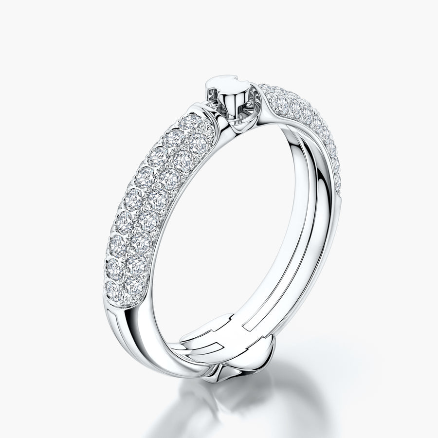 Pave Dome ring