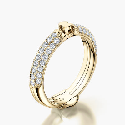 Pave Dome ring