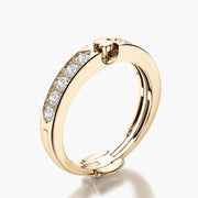 Channel Set ring