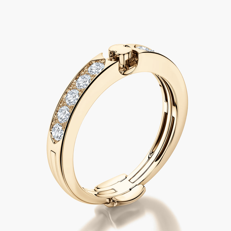 Channel Set ring