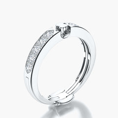 Channel Set ring