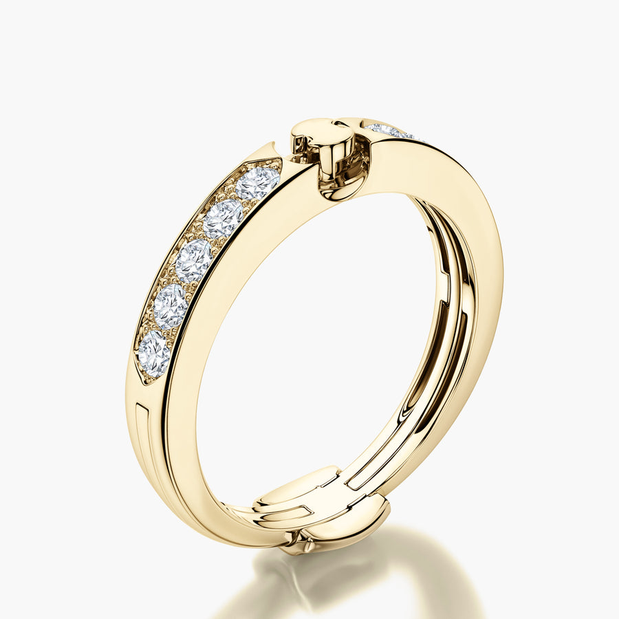 Channel Set ring