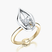 Classic ring & Charm Dancing Diamond