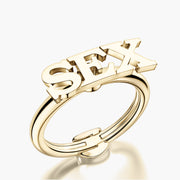 Rounded Ring & Charm Sex