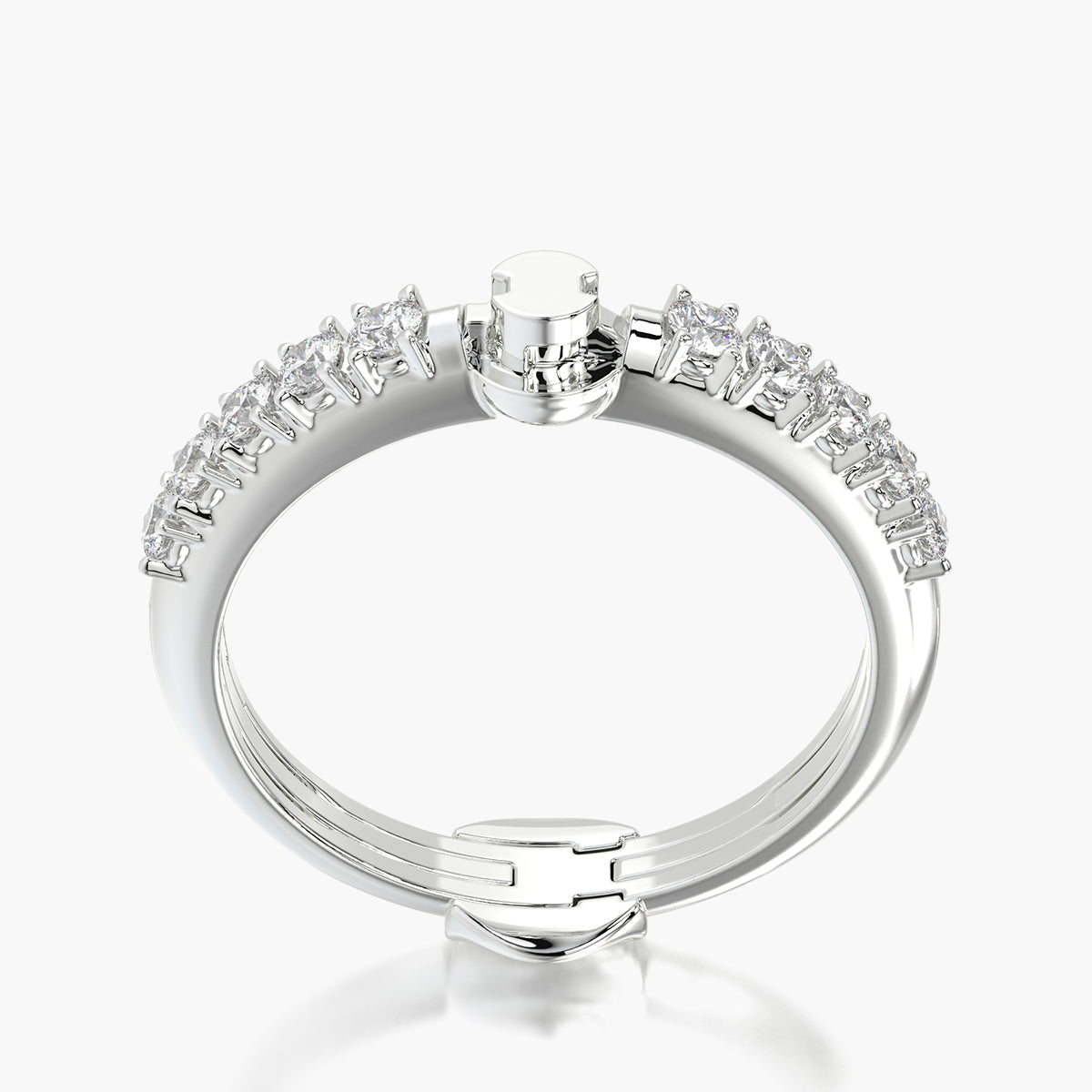 Side Stone ring
