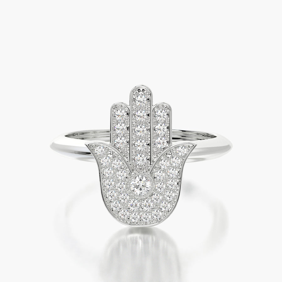 Classic ring & Charm Hand