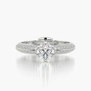 Pave TRing & Classic Six 0.5ct