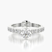 Side Stone TRing & Classic Six 0.5ct