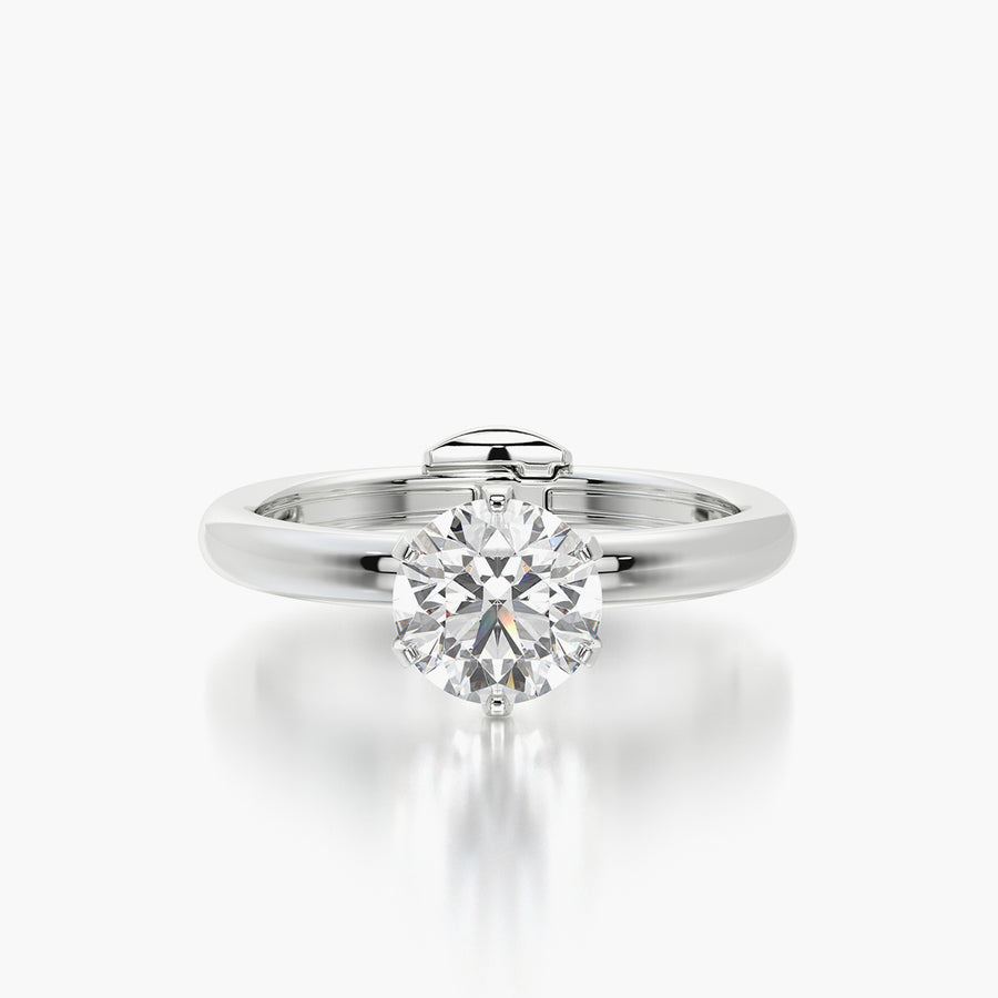 Rounded TRing & Classic Six 1.0ct