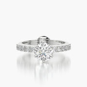 Side Stone TRing & Classic Six 1.0ct