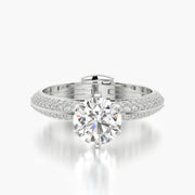 Pave TRing & Classic Six 1.0ct