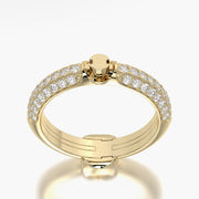 Pave Dome ring