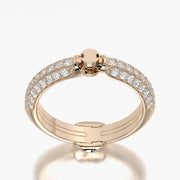 Pave Dome ring
