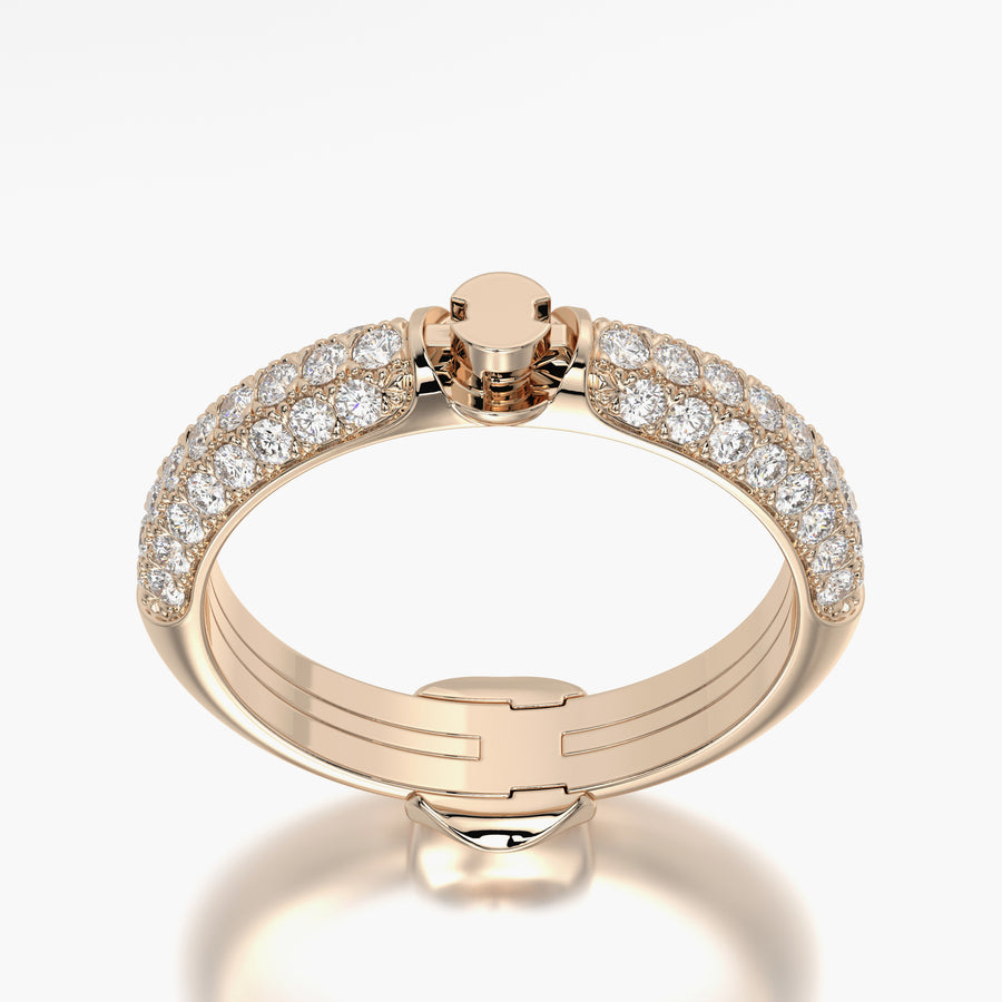Pave Dome ring