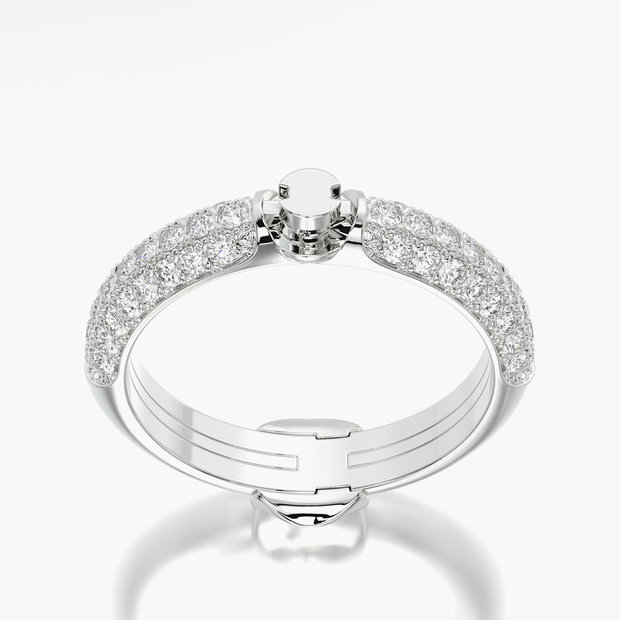 Pave Dome ring