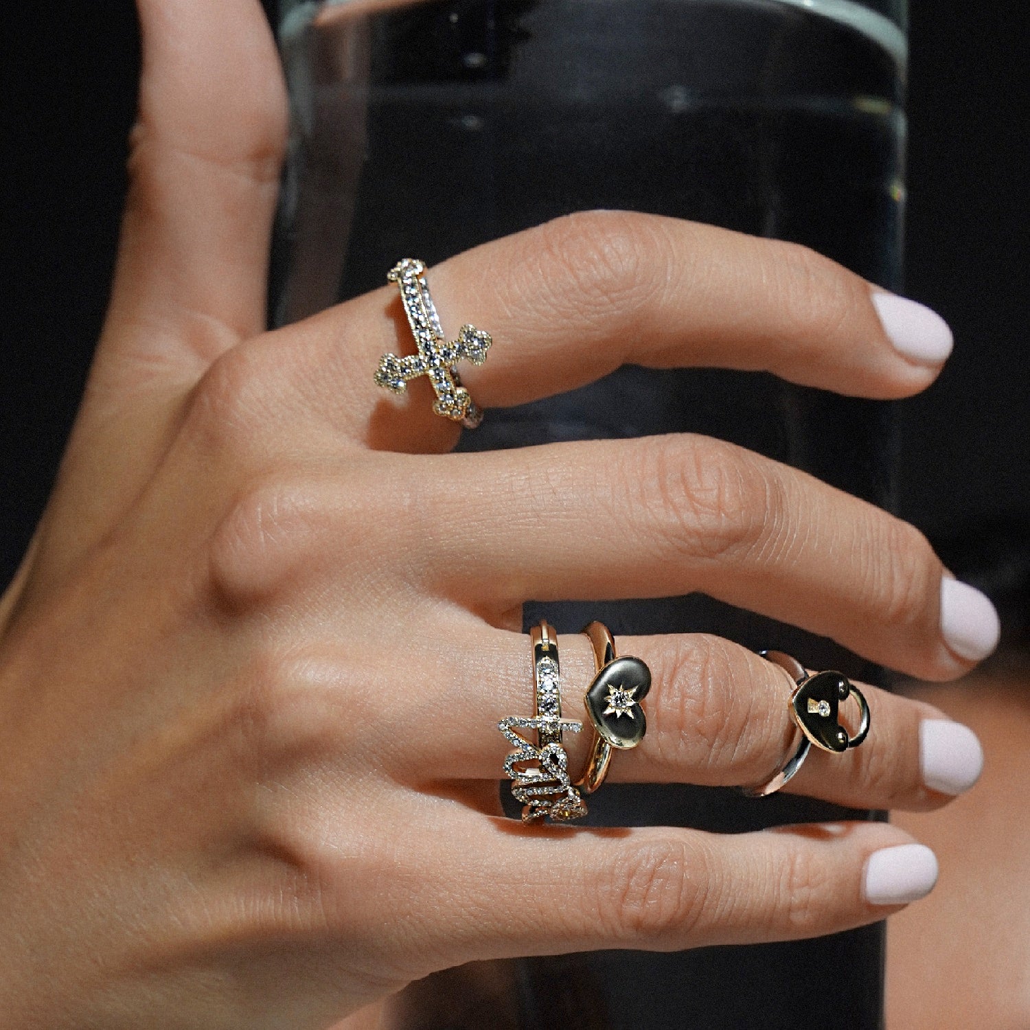 Ring "Cross"
