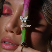 Charm Diamond Butterfly