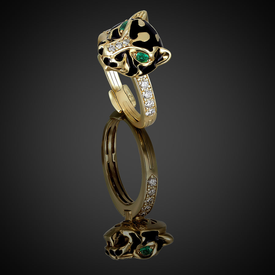 Charm Golden Panther