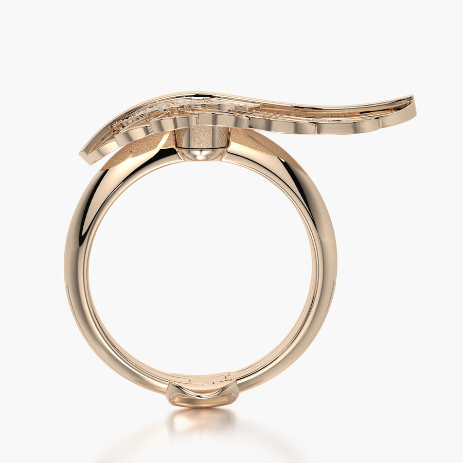 Classic ring & Charm Wing