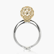 Classic ring & Charm Sun Core
