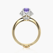 Classic ring & Charm The Tanzanite flower