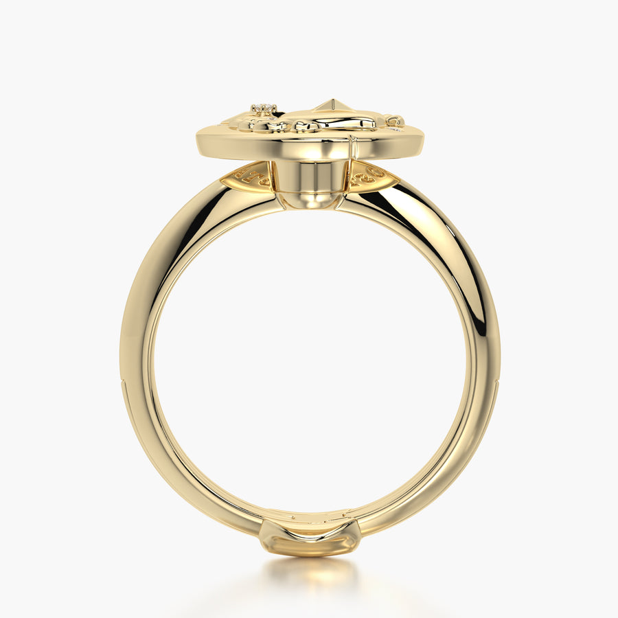 Classic Ring & Charm Scorpio