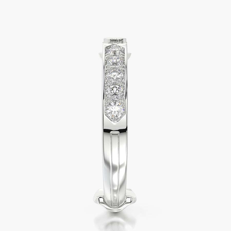 Channel Set ring
