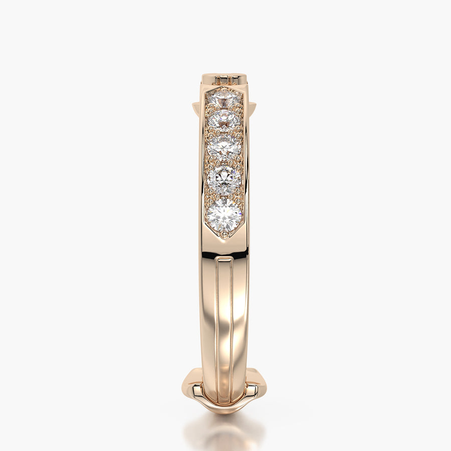 Channel Set ring