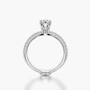 Pave Dome TRing & Classic Six 0.5ct