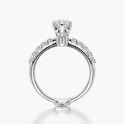 Side Stone TRing & Classic Six 0.7ct