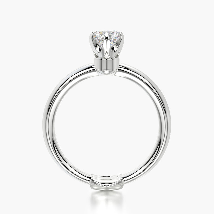 Rounded TRing & Classic Six 0.5ct