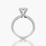 Pave Dome TRing & Classic Six 1.5ct