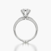 Pave TRing & Classic Six 2.08ct