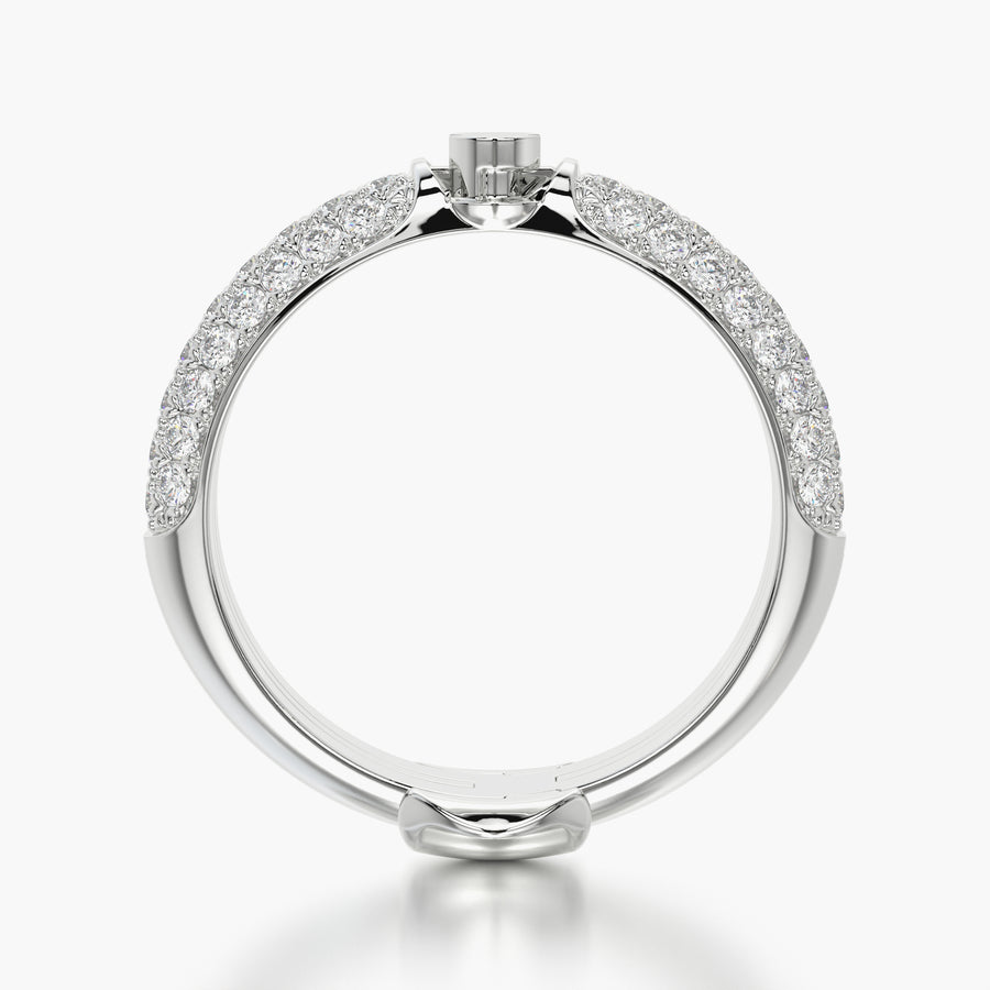 Pave Dome ring