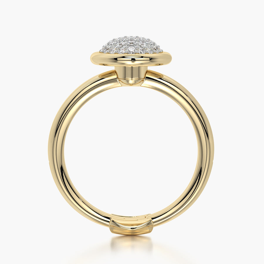 Rounded ring & Сharm Button