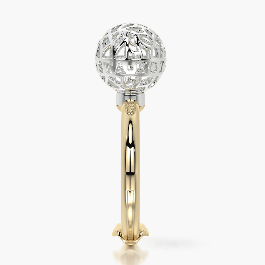 Rounded ring & Charm KOTAOSTA ball