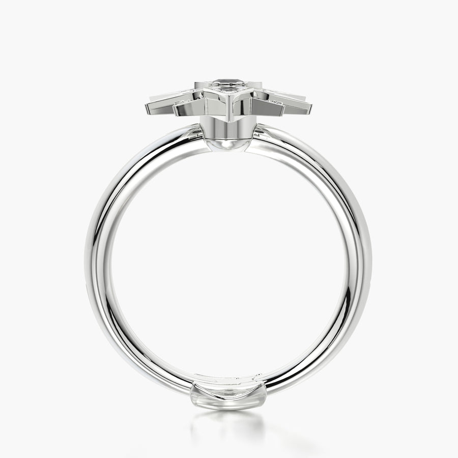 Rounded Rings & Charm Rock Star