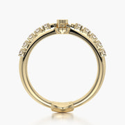 Side Stone ring