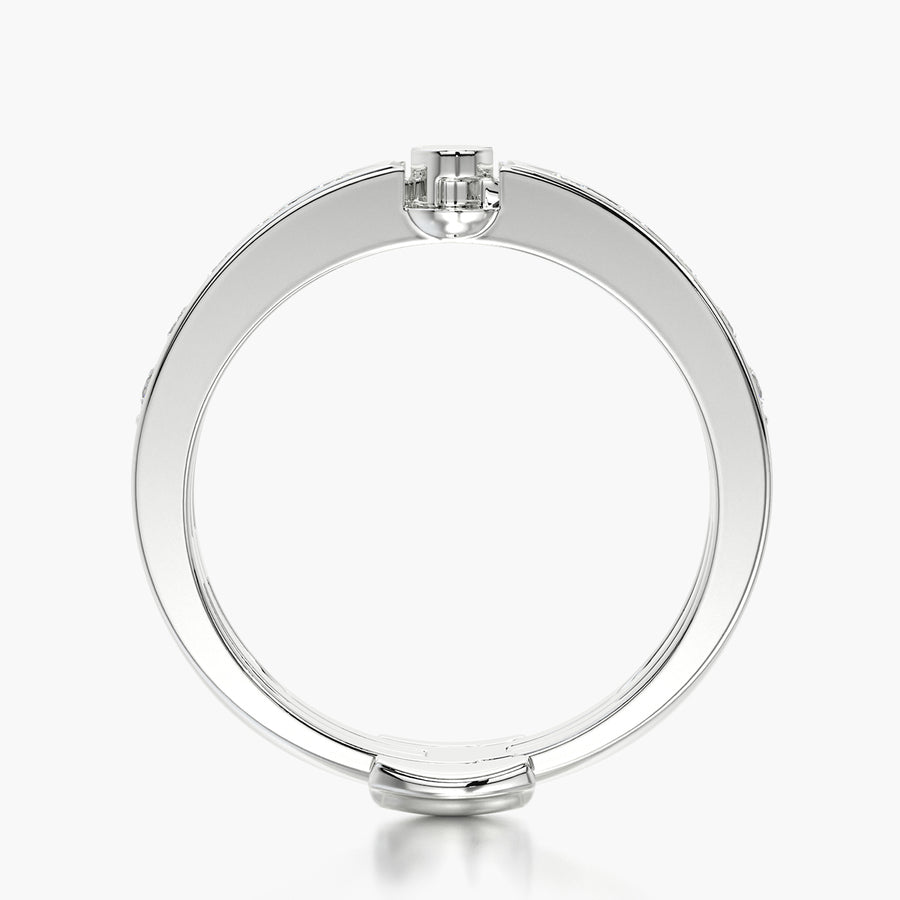 Channel Set ring