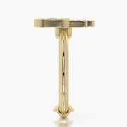 Classic ring & Charm Hand