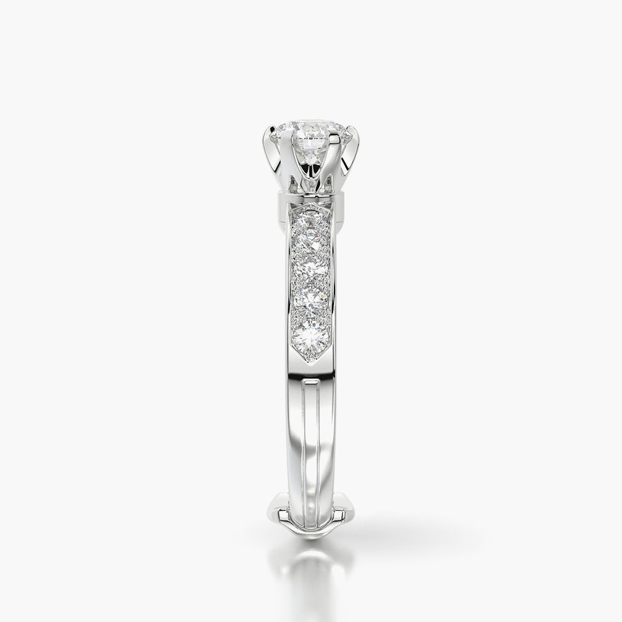 Channel Set TRing & Classic Six 0.5ct