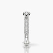 Pave Dome TRing & Classic Six 0.5ct