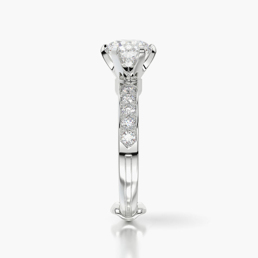 Channel Set TRing & Classic Six 1.5ct