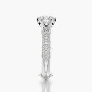 Pave Dome TRing & Classic Six 1.5ct