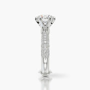 Pave Dome TRing & Classic Six 2.08ct